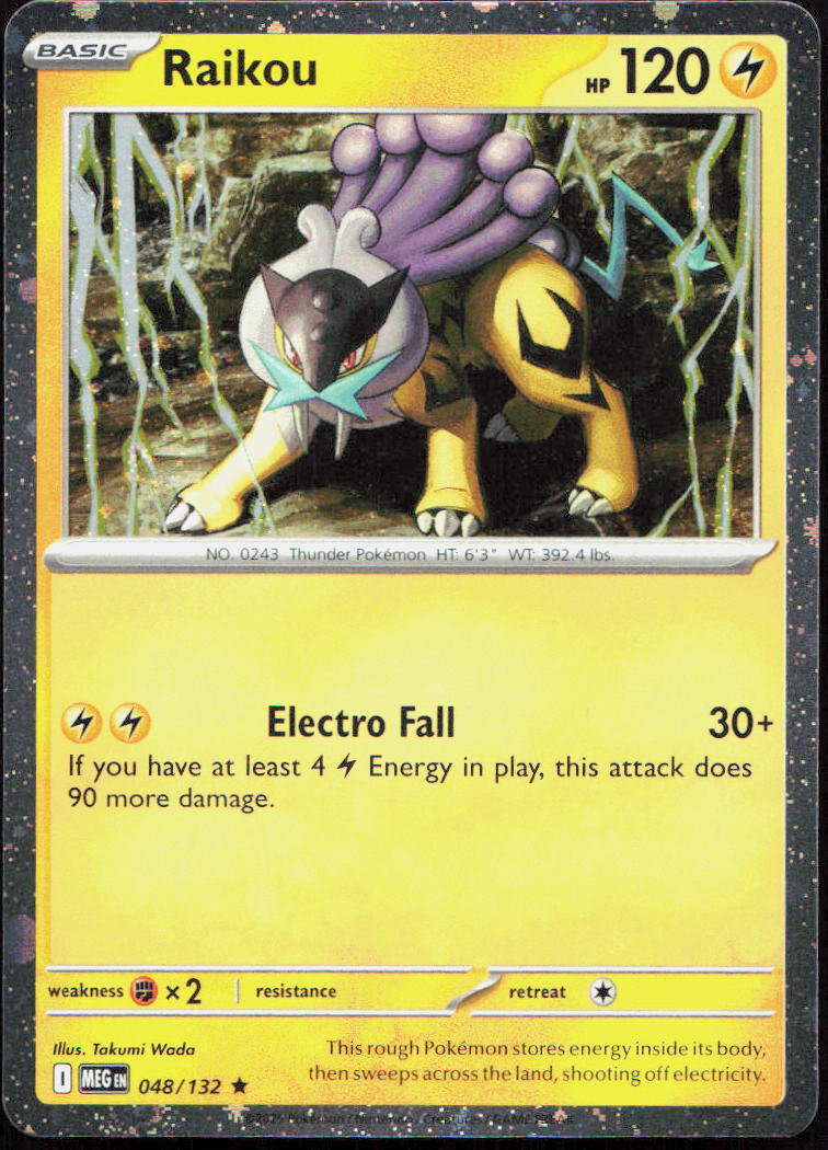 Raikou (Cosmos Holo) 048/132 Promo Miscellaneous Cards & Products Pokemon