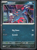 Sneasel (Cosmos Holo) 020 Promo ME: Mega Evolution Black Star Promo Pokémon