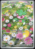 Fomantis 085/084 Illustration Rare Pitch Black Pokemon Holo