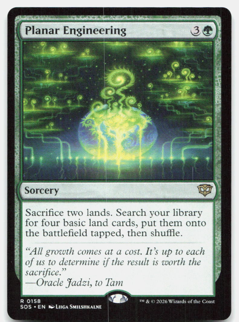 Planar Engineering 158 Rare Secrets of Strixhaven Magic: The Gathering