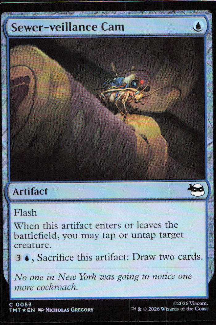 Sewer-veillance Cam 0053 Teenage Mutant Ninja Turtles Magic: The Gathering