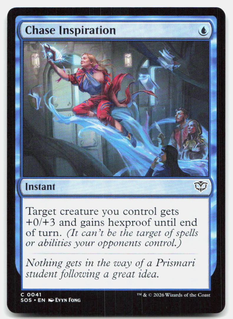 Chase Inspiration 41 Common Secrets of Strixhaven Magic: The Gathering