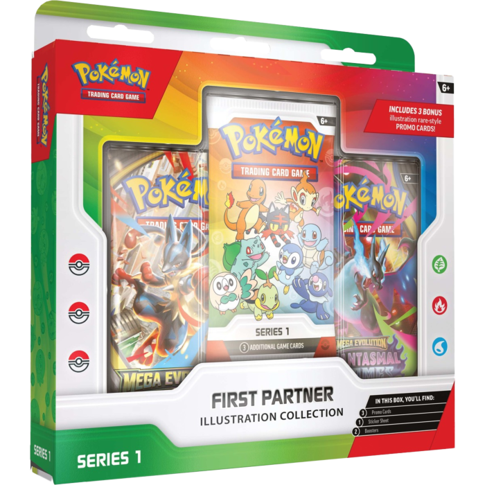 Pokémon - First Partner Illustration Collection Series 1 Box Set