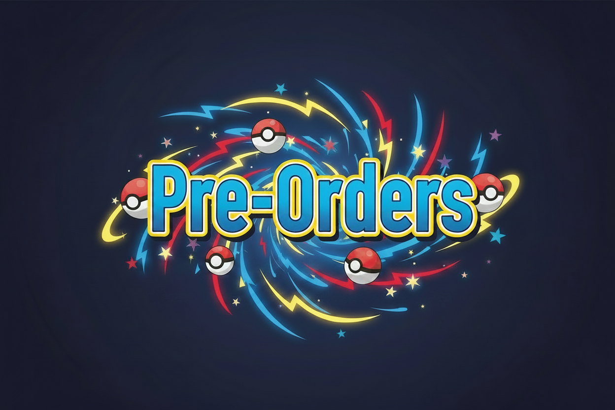 Pre-Orders Banner Centred Text