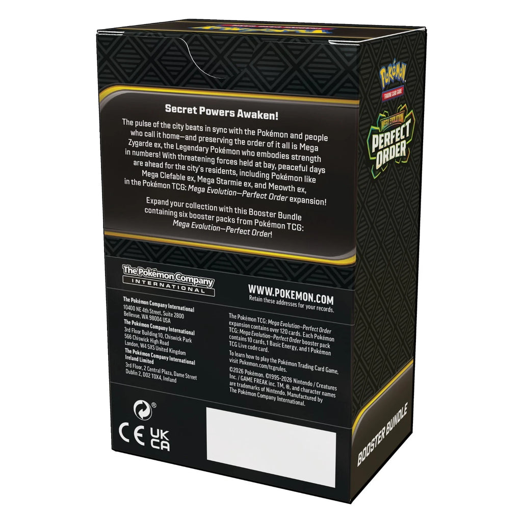 Pokemon - TCG - Mega Evolution Perfect Order Booster Bundle