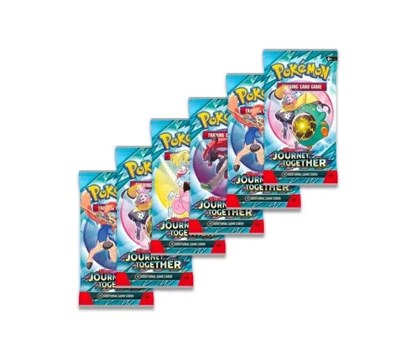 Pokémon TCG - Journey Together Booster Pack Down Under Trading Cards