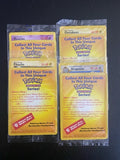 Pokémon WB Black Star Promo- Pikachu, Mewtwo, Electabuzz & Dragonite Sealed Set of 4 WOTC