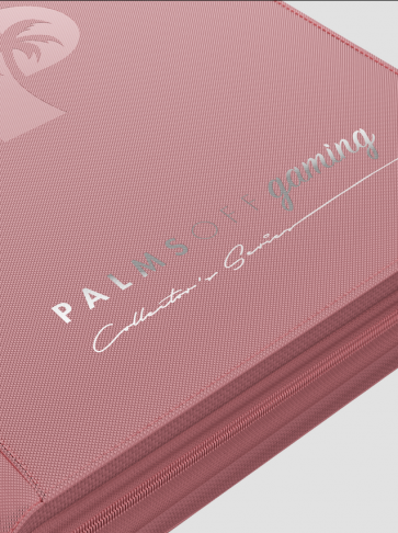 Palms Off Gaming - Collector's Series SIDE LOADER Zip Binder 9 Pocket - PINK