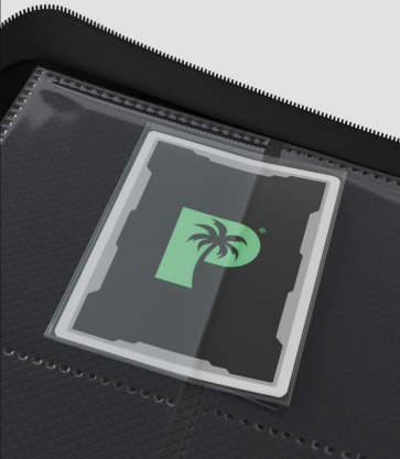 Palms Off Gaming - Collector's Series SIDE LOADER Zip Binder 9 Pocket - BLACK