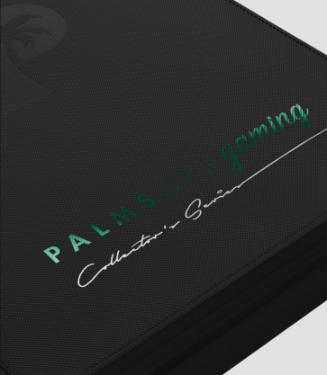 Palms Off Gaming - Collector's Series SIDE LOADER Zip Binder 9 Pocket - BLACK