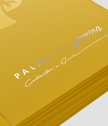 Palms Off Gaming - Collector's Series SIDE LOADER Zip Binder 9 Pocket - YELLOW
