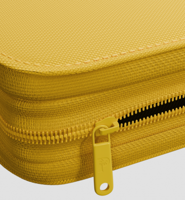 Palms Off Gaming - Collector's Series SIDE LOADER Zip Binder 9 Pocket - YELLOW