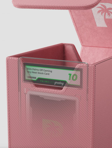 Palms Off Gaming - Collector's Series Graded Card Storage Case - Small - PINK