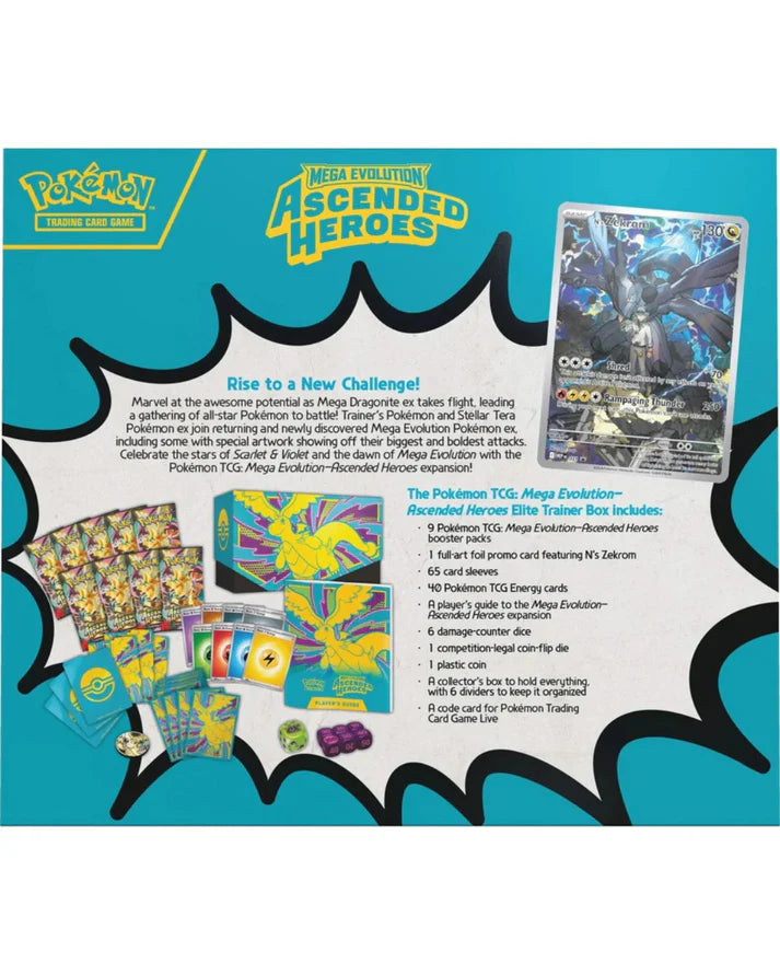 Ascended Heroes Elite Trainer Box | Pokémon TCG Down Under Trading Cards